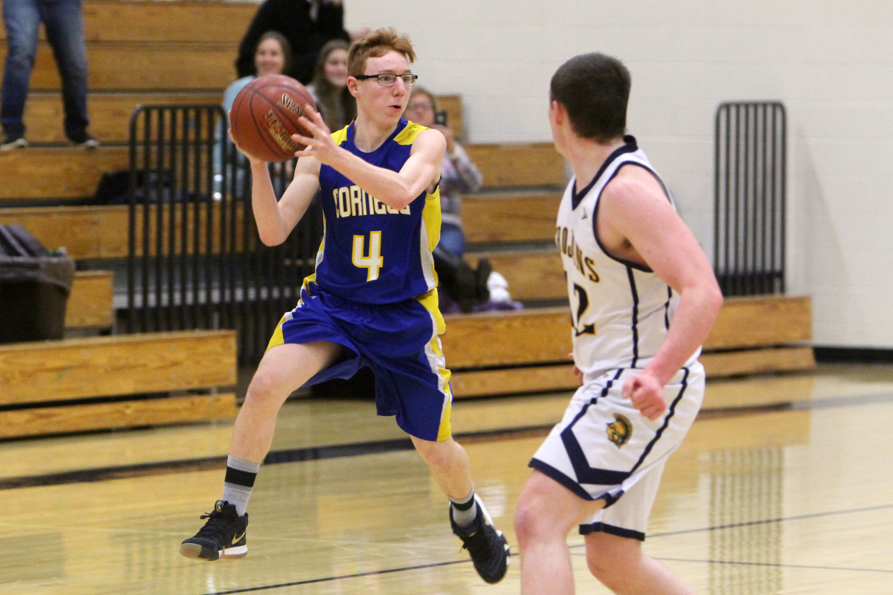 Cornell at New Auburn boys basketball 2-18-19